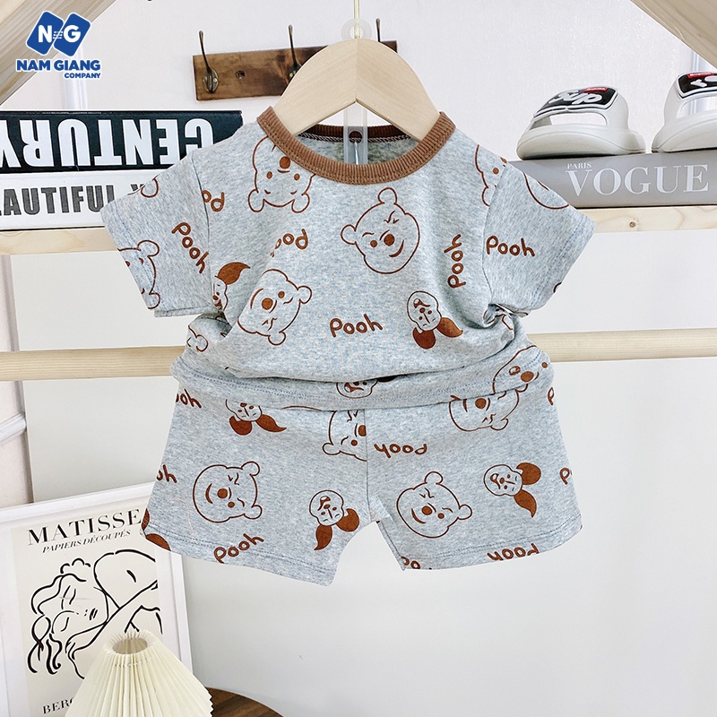 Bộ cộc sơ sinh họa tiết siêu xinh