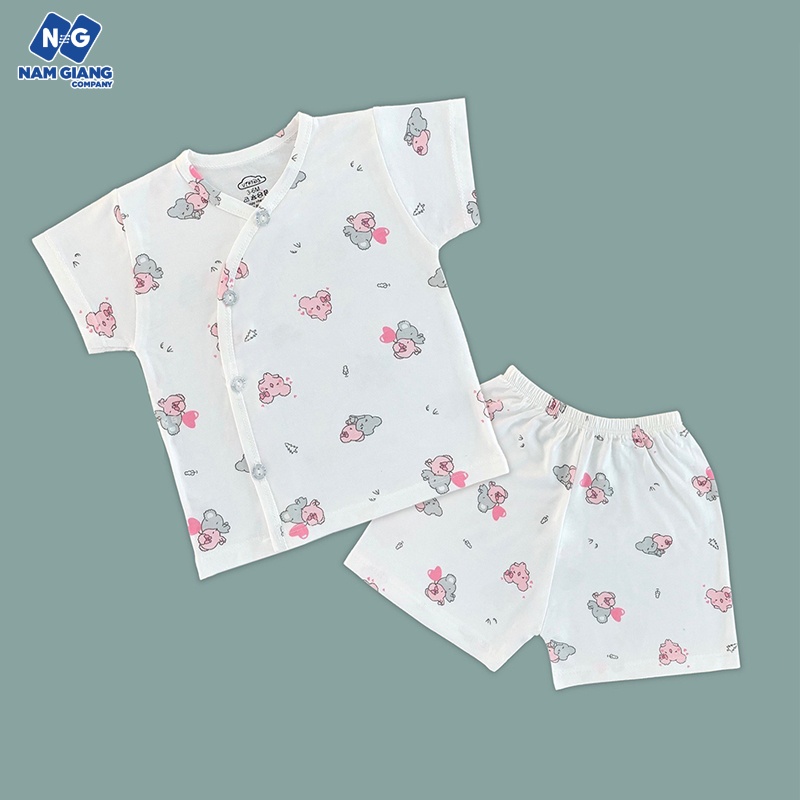 Bộ cộc sơ sinh petit VT Kid in hình B1