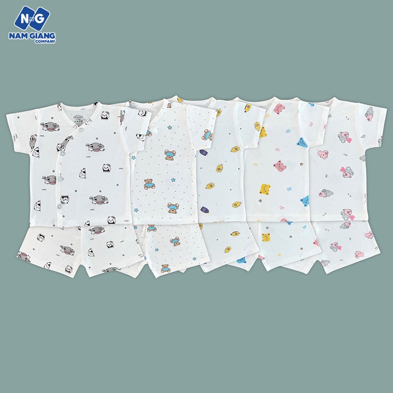 Bộ cộc sơ sinh petit VT Kid in hình B1