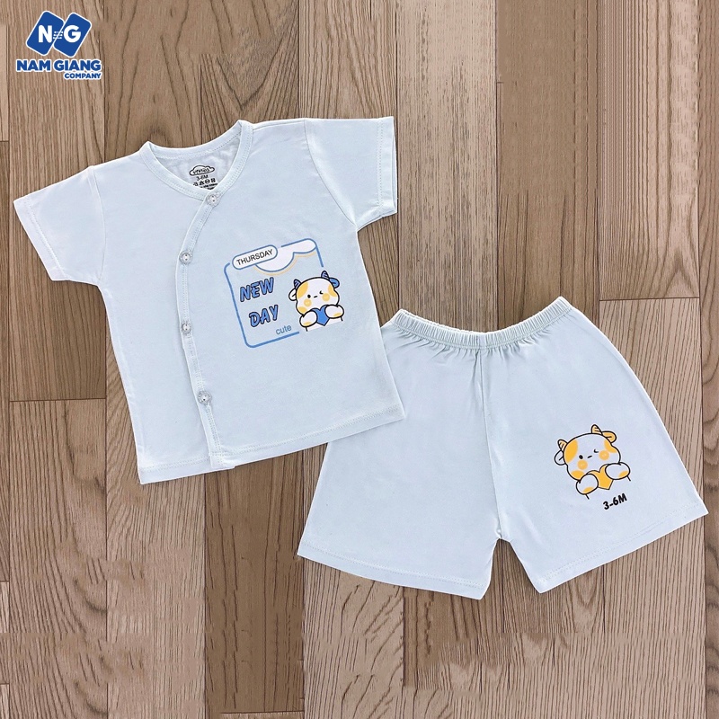 Bộ cộc sơ sinh petit VT Kid màu B2