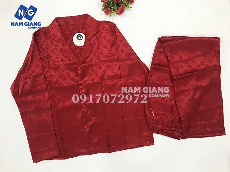 Bộ quần áo sau sinh Pijama lụa cao cấp