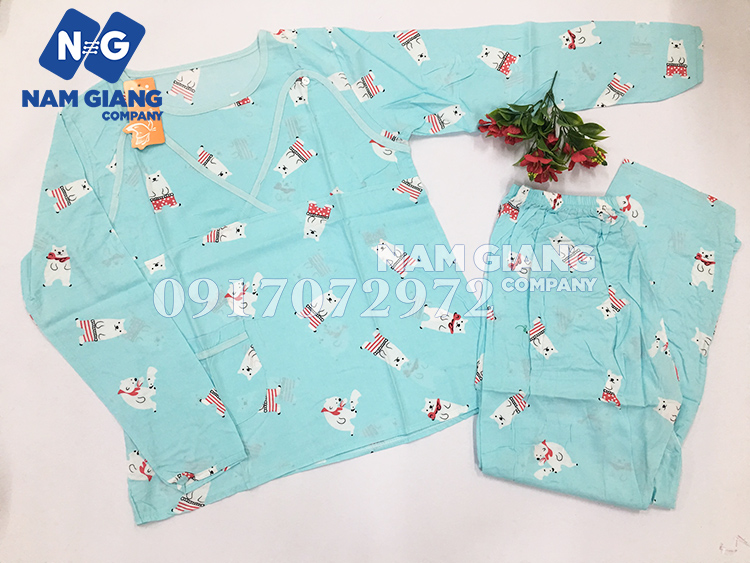 Bộ sau sinh lanh mở nắp cho con bú