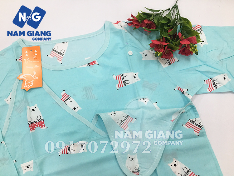 Bộ sau sinh lanh mở nắp cho con bú