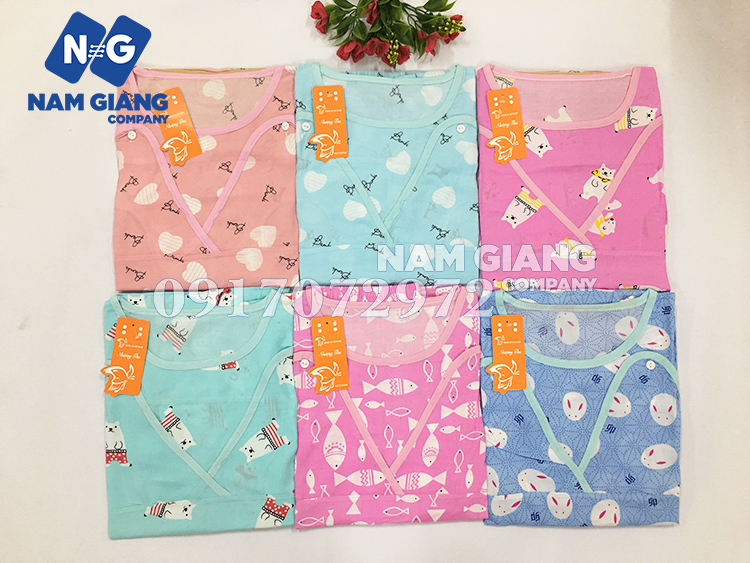 Bộ sau sinh lanh mở nắp cho con bú