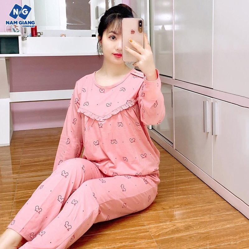 Bộ sau sinh Yến trang ren màu họa tiết