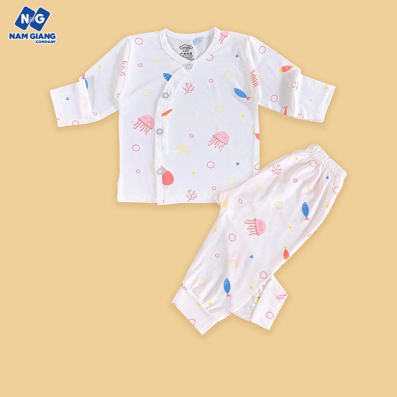 Bộ sơ sinh dài tay petit VT Kid in hình B2