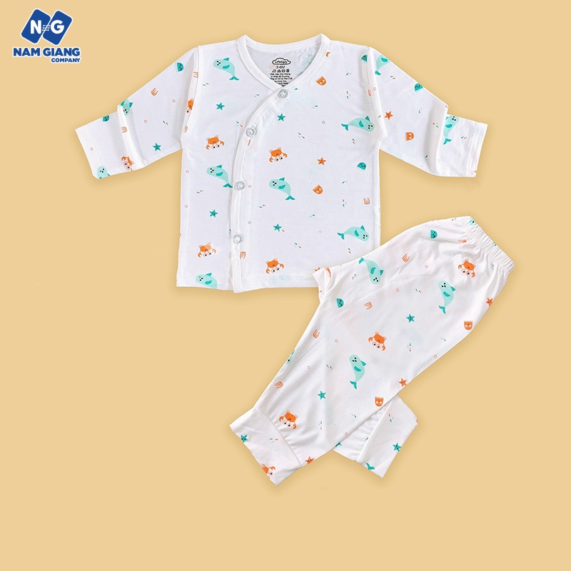 Bộ sơ sinh dài tay petit VT Kid in hình B2