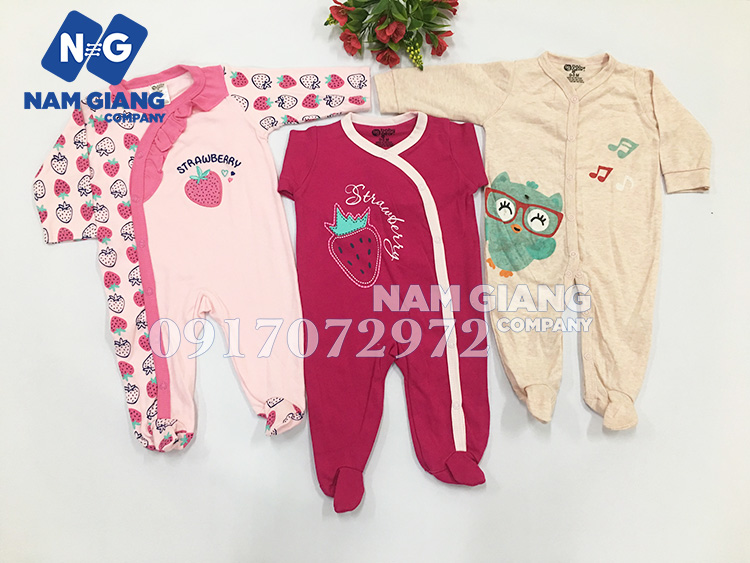 Body dài liền quần có tất (sét 3 chiếc)