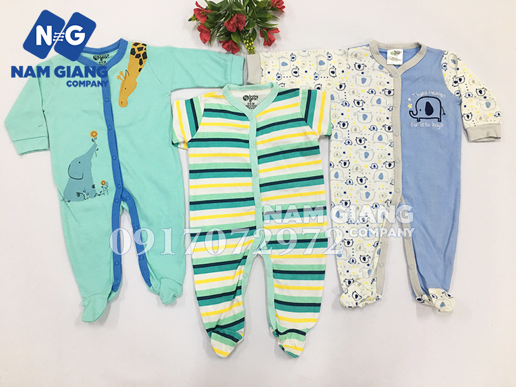 Body dài liền quần có tất (sét 3 chiếc)