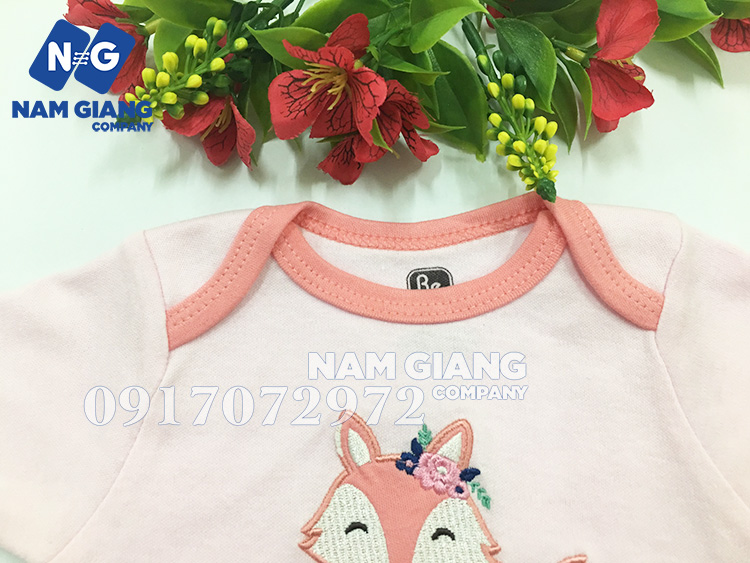 Body suit đóng bỉm cộc tay (sét 5 chiếc)