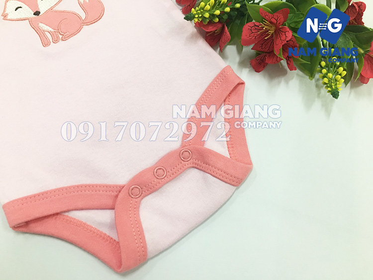 Body suit đóng bỉm cộc tay (sét 5 chiếc)
