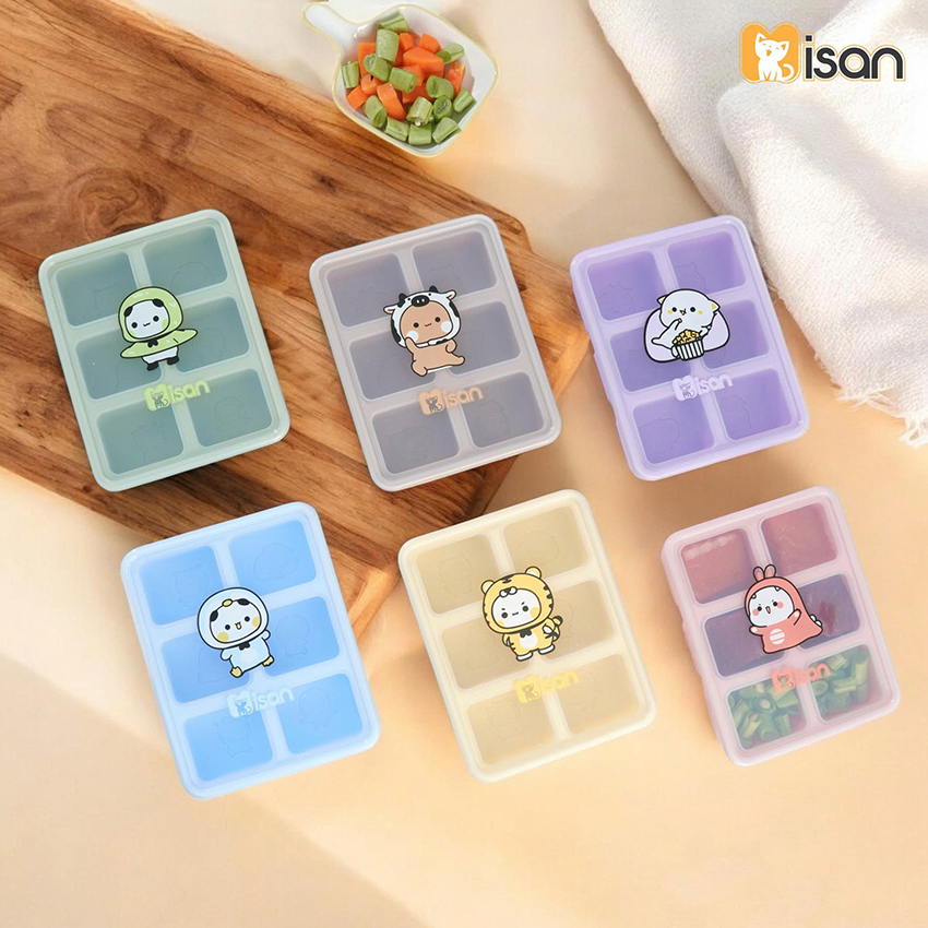 Khay trữ đông silicon Misan 6 ngăn