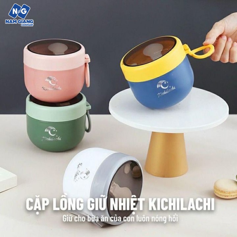 Cặp lồng giữ nhiệt KICHILACHI 600ml