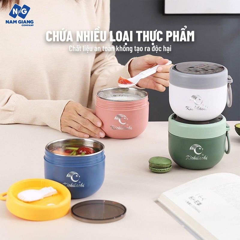 Cặp lồng giữ nhiệt KICHILACHI 600ml