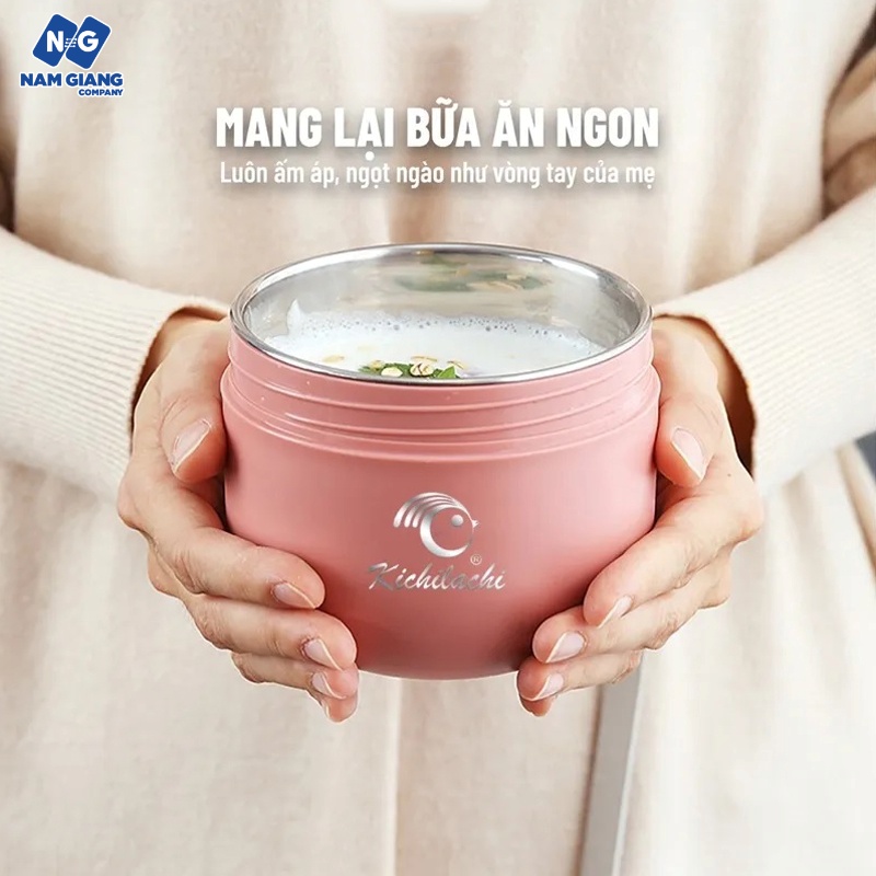 Cặp lồng giữ nhiệt KICHILACHI 600ml