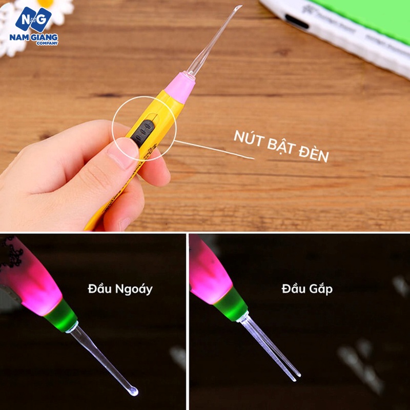 Cây lấy ráy tai có đèn led kèm hộp đựng | SẢN XUẤT - BÁN BUÔN - BÁN SỈ ...