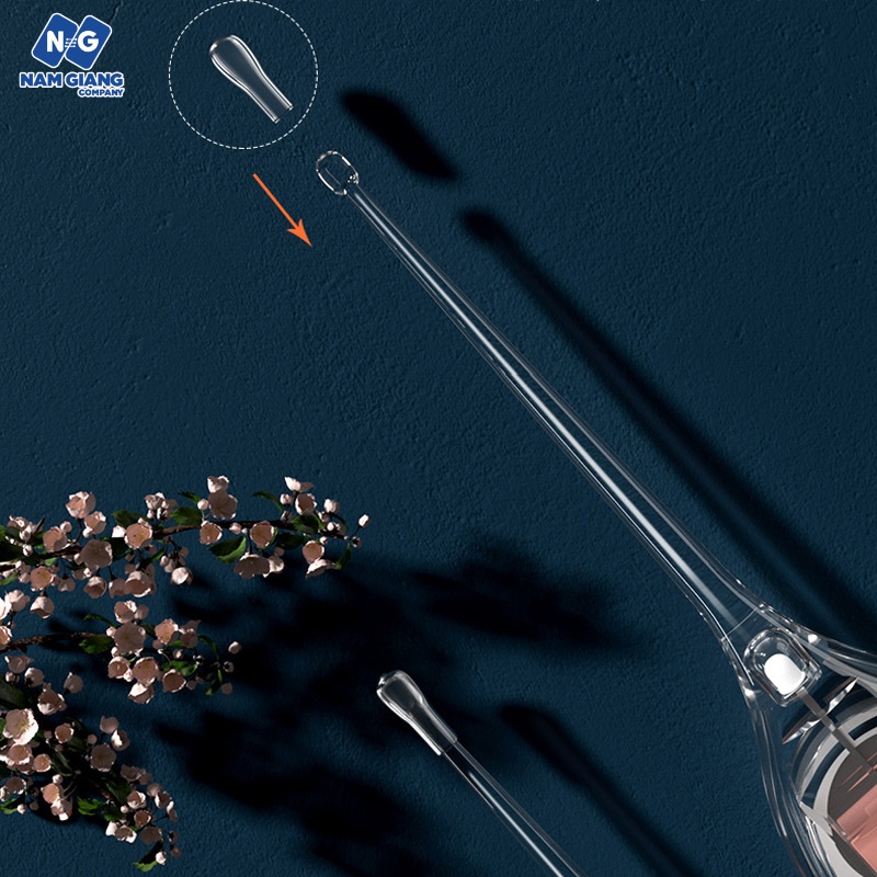 Cây lấy ráy tai đèn LED đầu mềm phản quang