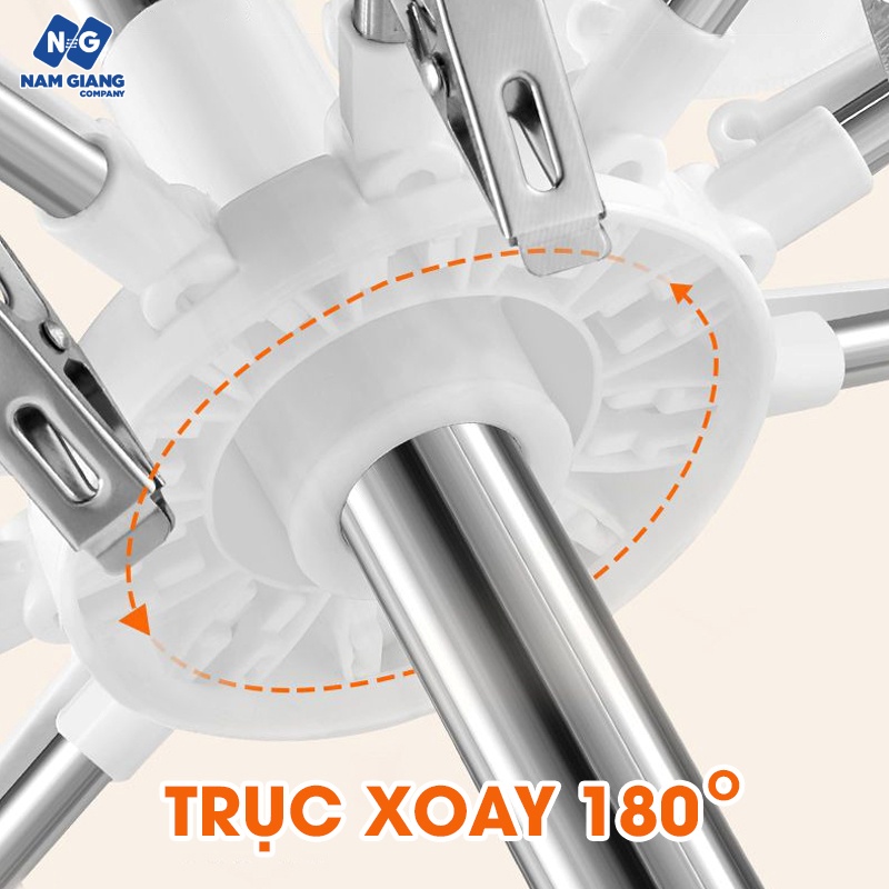 Cây phơi đồ thông minh gấp gọn 3 tầng UMOO