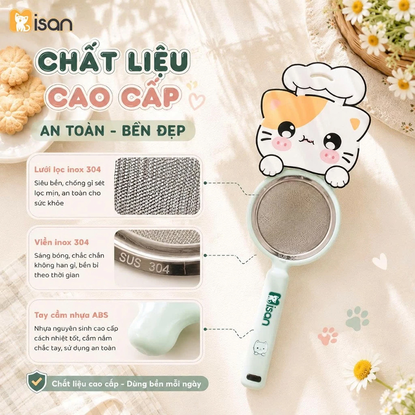 Rây lọc cháo inox 304 Misan