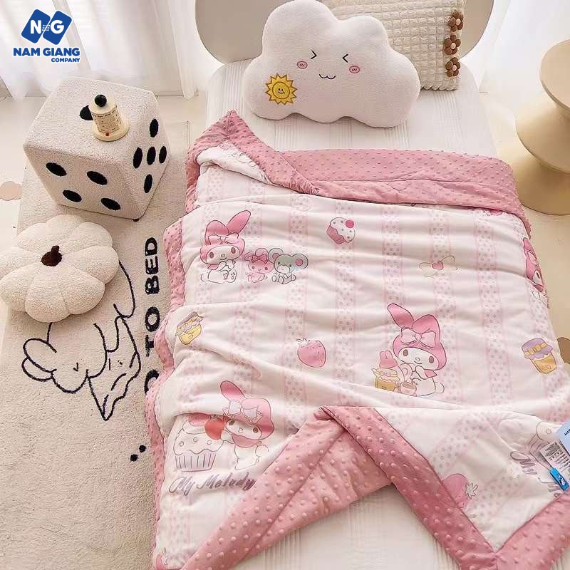 Chăn vải lụa hạt đậu 3D DISNEY