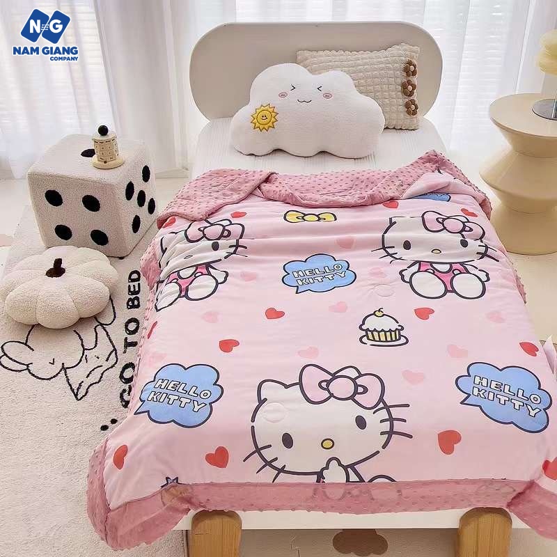 Chăn vải lụa hạt đậu 3D DISNEY