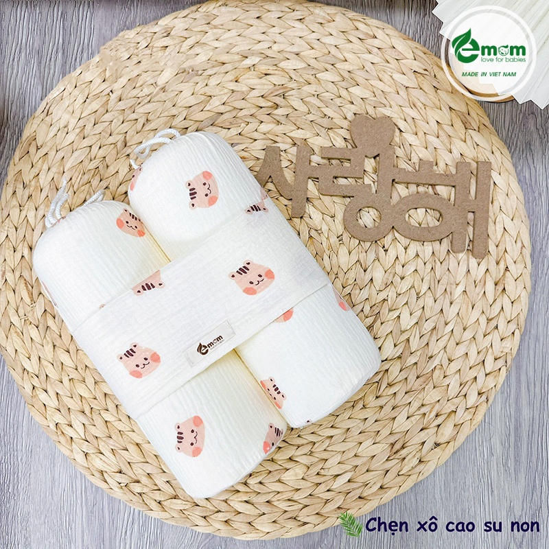 Chặn cao su non muslin EMOM