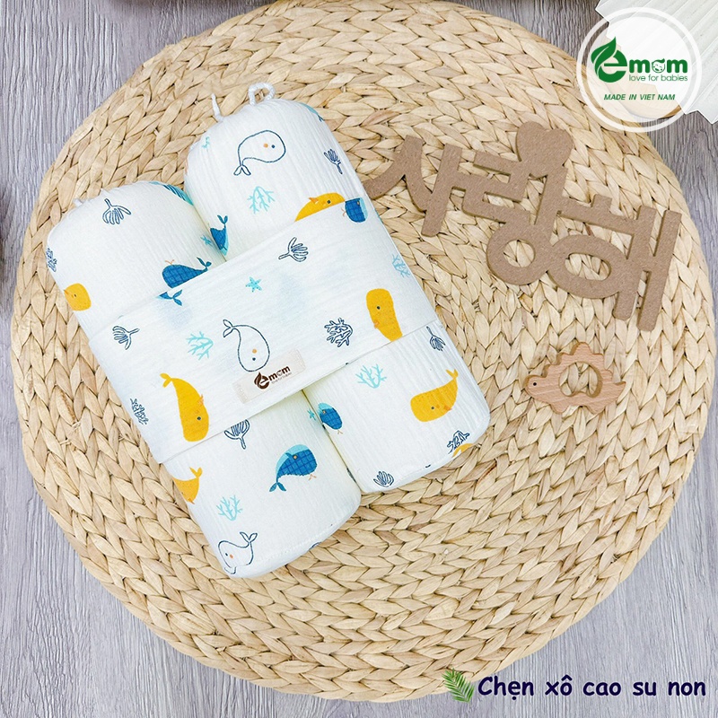 Chặn cao su non muslin EMOM