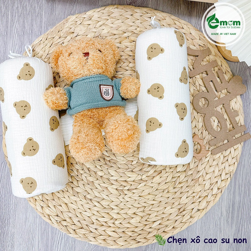 Chặn cao su non muslin EMOM