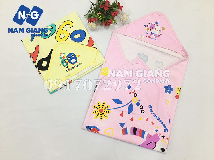 Chăn hằng trang đẹp in hình