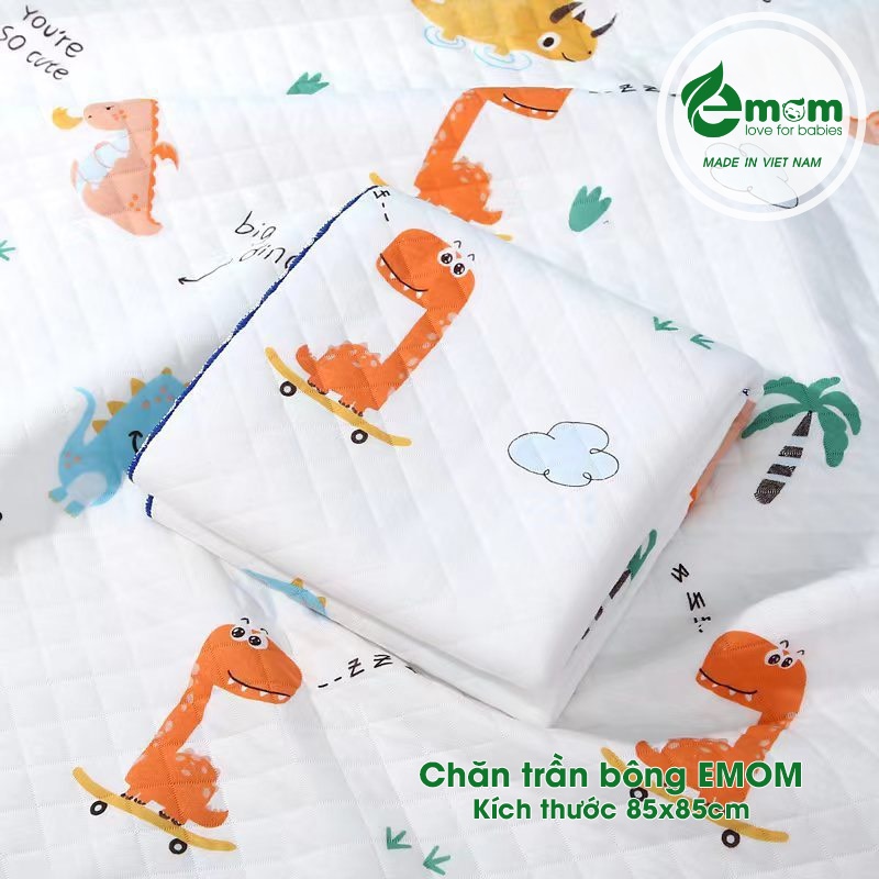 Chăn trần bông EMOM 85x85cm