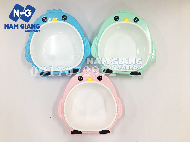 Chậu rửa mặt chim cánh cụt 2 in 1