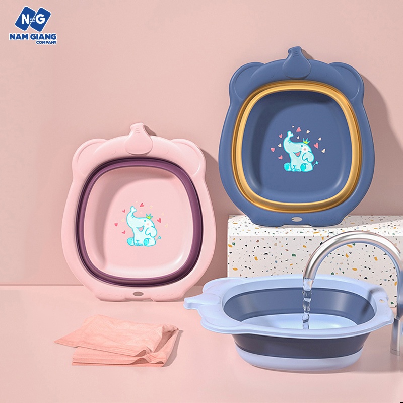 Chậu rửa mặt gấp gọn thông minh các mẫu