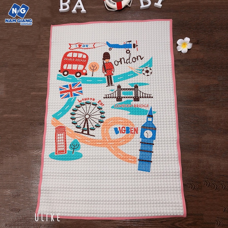 Chiếu cao su hơi dạng hạt chống thấm