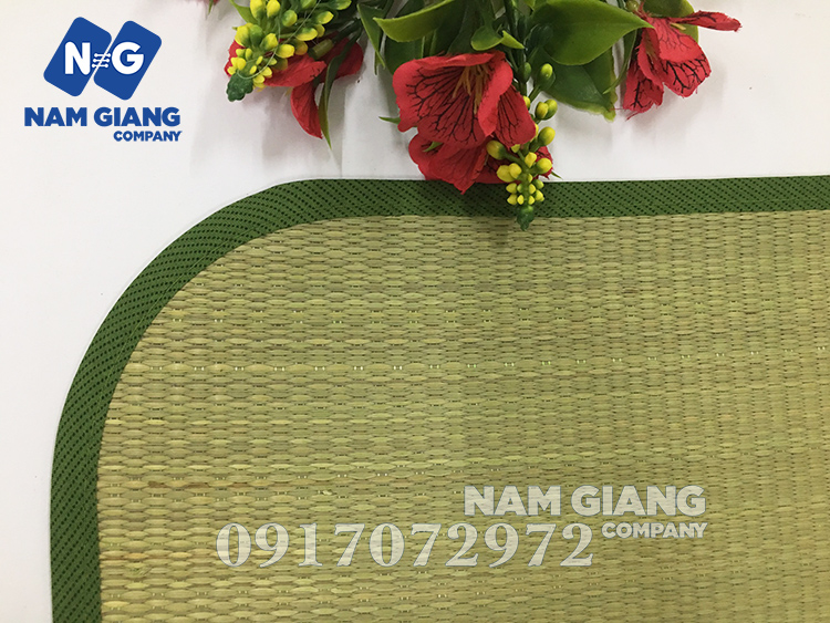 Chiếu cói bé sơ sinh kích thước 45 x 65 cm