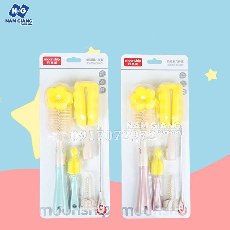 Cọ bình sữa moonship 355