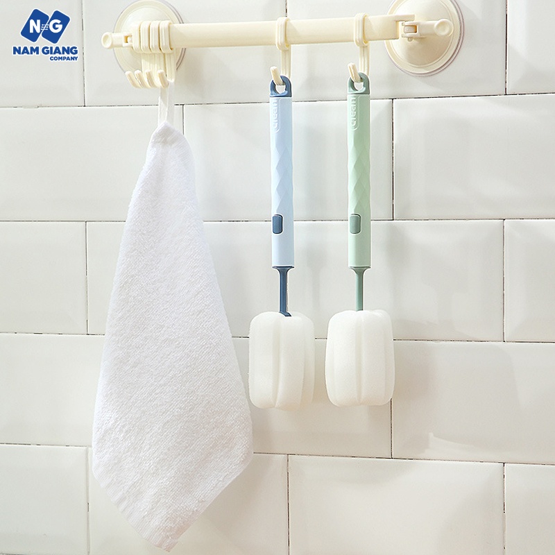 Cọ bình sữa mút xốp