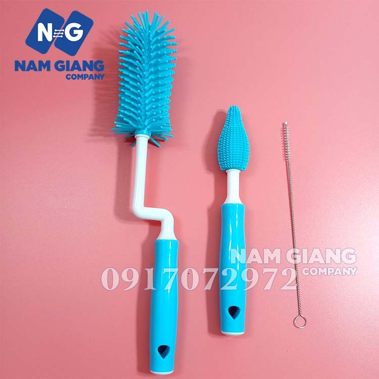 Cọ bình sữa silicon INBEAR