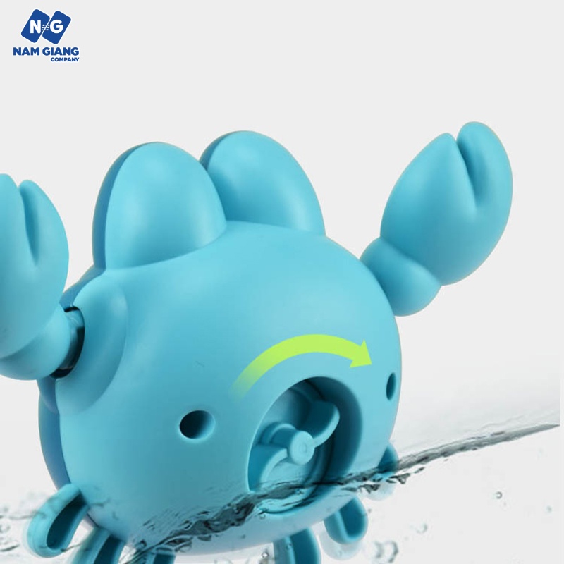 Cua chạy cót đồ chơi thả chậu tắm