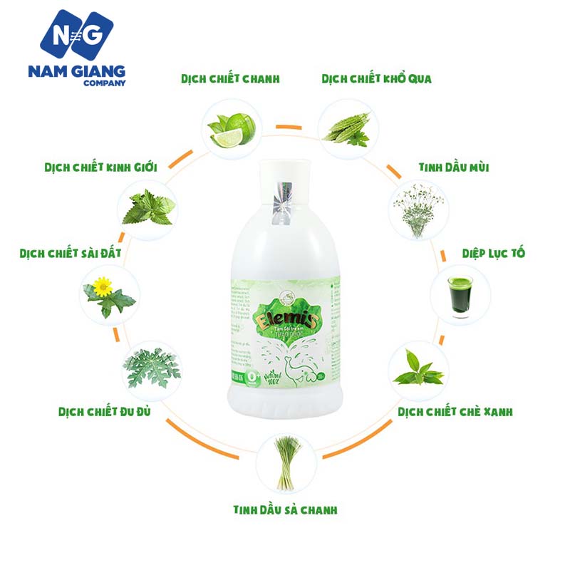 Dầu tắm gội thảo dược elemis 200ml