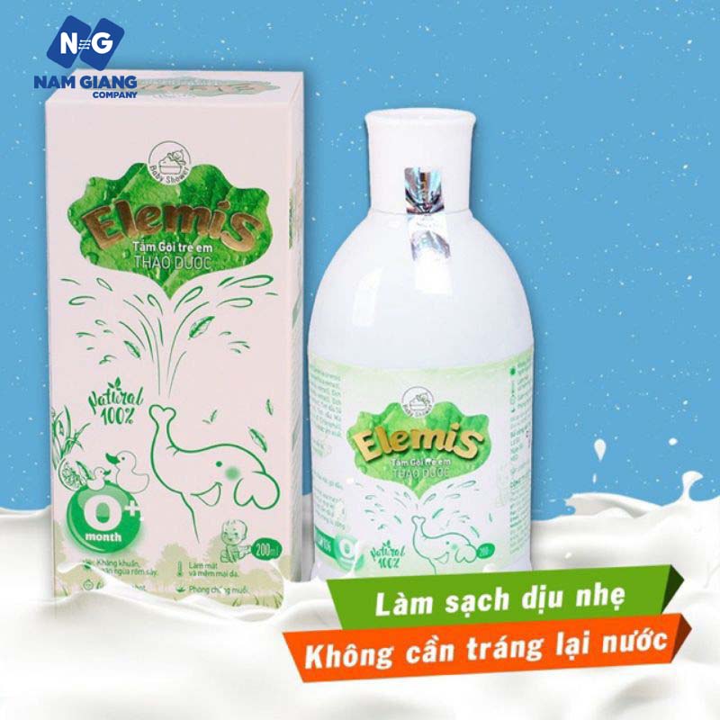 Dầu tắm gội thảo dược elemis 200ml