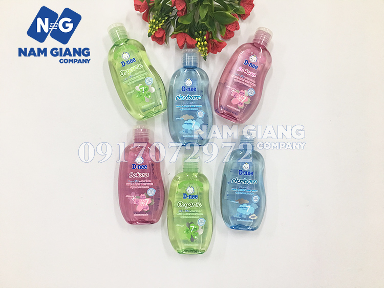 Dầu tắm gội toàn thân Dnee 200ml sơ sinh