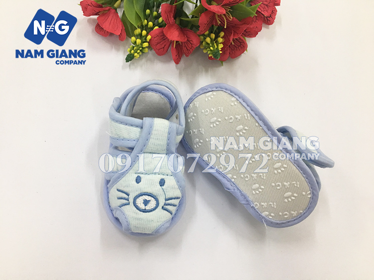 Dép tập đi hộp đế vải