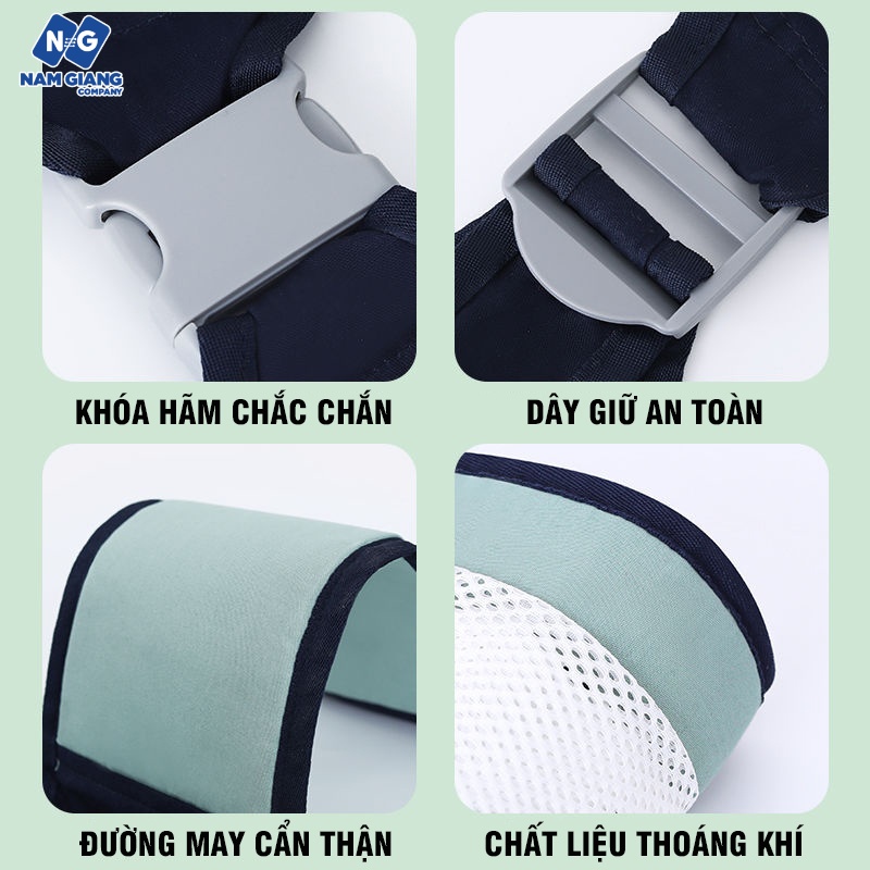 Địu lưới trẻ em sơ sinh thoáng khí