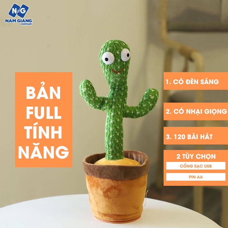 Đồ chơi xương rồng nhảy múa (full)
