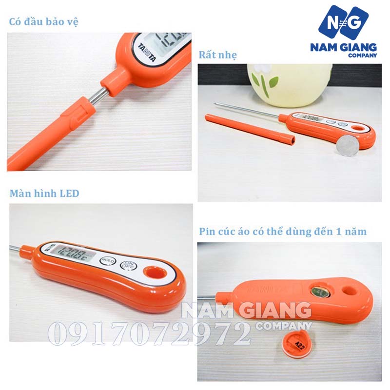 Đo nhiệt độ sữa TANITA