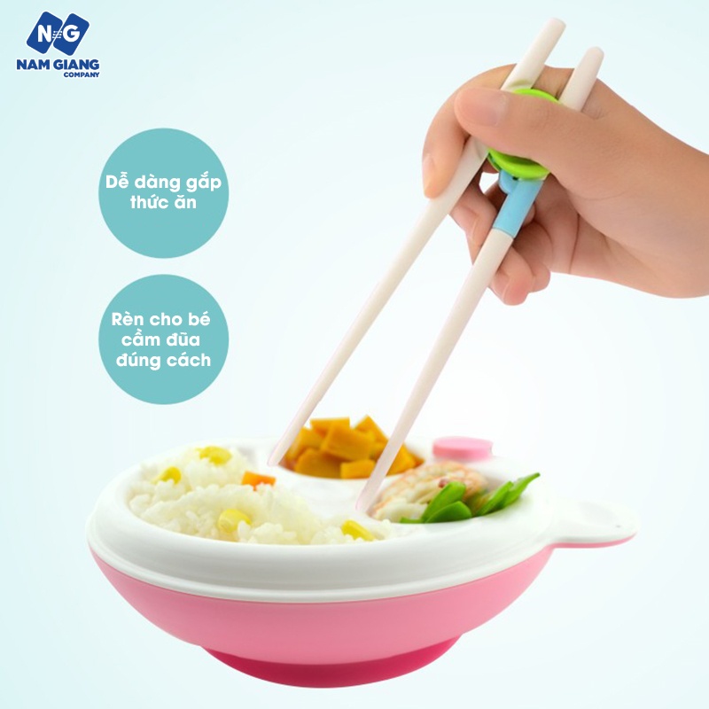 Đũa tập gắp cho bé tập ăn dặm dễ dàng