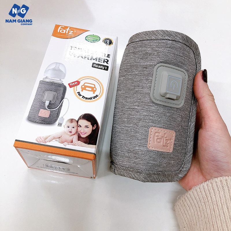 Hâm sữa cổng USB du lịch Fatzbaby Ready