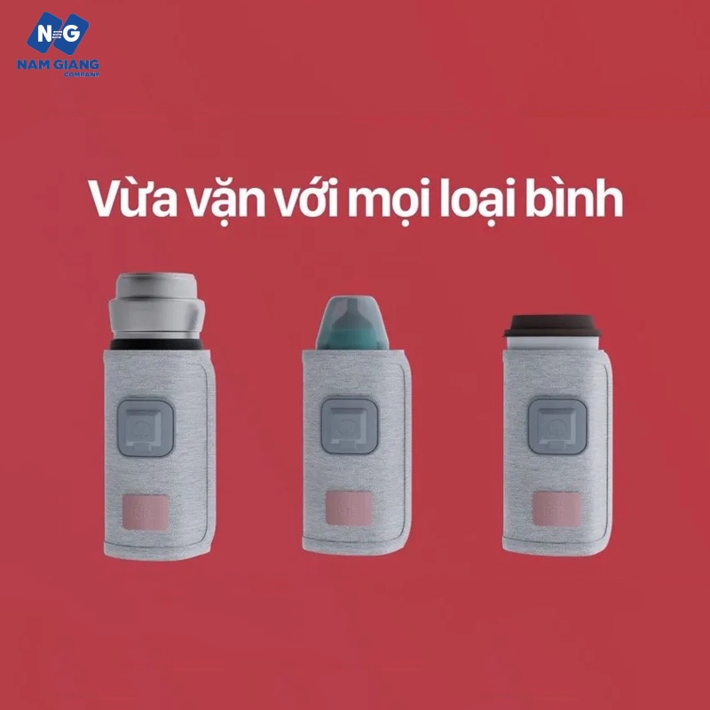 Hâm sữa cổng USB du lịch Fatzbaby Ready