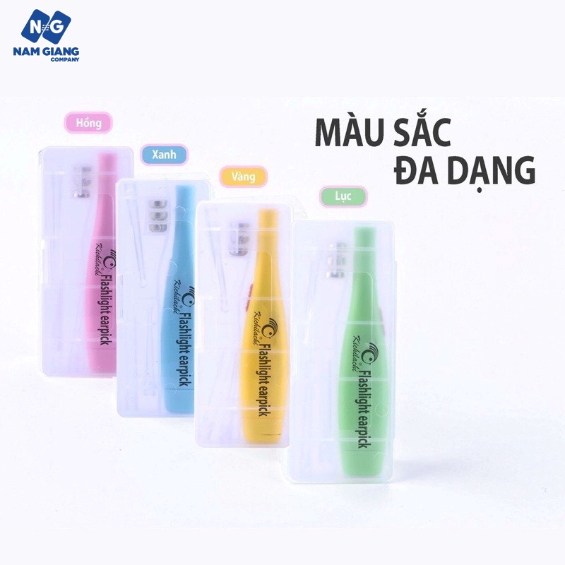 Dụng cụ lấy ráy tai có đèn KICHI