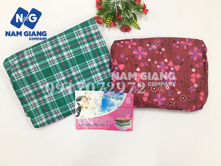Ga chống thấm cho bé họa tiết (1m8x2mx10cm)